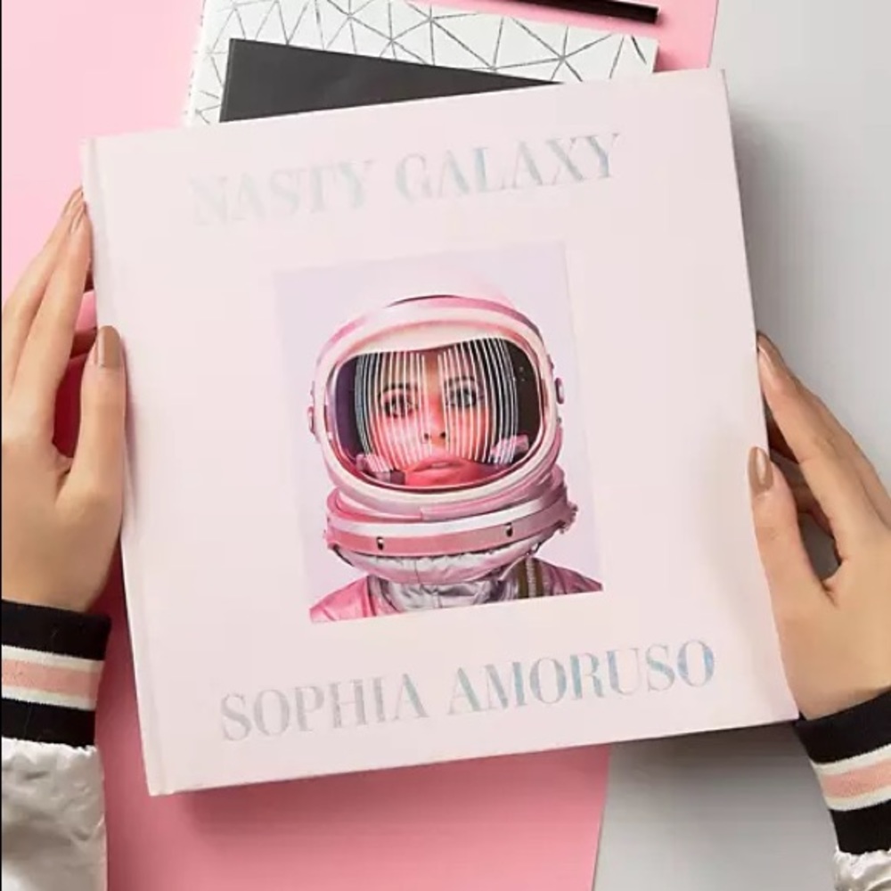 Nasty Galaxy Sophia Amoruso Pink Coffee Table Book